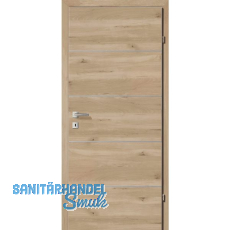 SOLIDO Smart Innentüre CPL Wildbuche quer 4 Lisenen VB Links TBA 650/2030 mm SOLIDO Smart Innentüre CPL Wildbuche quer 4 Lisenen VB Links TBA 650/2030 mm