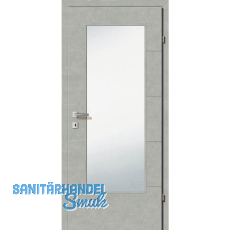 SOLIDO Smart Innentüre CPL Valeur Grau quer 4 Lisenen GL Links TBA 950/2030 mm SOLIDO Smart Innentüre CPL Valeur Grau quer 4 Lisenen GL Links TBA 950/2030 mm