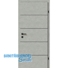 SOLIDO Smart Innentüre CPL Valeur Grau 4 Lisenen schwarz VB RE TBA 1050/2030 mm SOLIDO Smart Innentüre CPL Valeur Grau 4 Lisenen schwarz VB RE TBA 1050/2030 mm