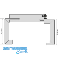 SOLIDO Smart Fertigholzzarge CPL Schwarz Rechts 750/2010/150 mm SOLIDO Smart Fertigholzzarge CPL Schwarz Rechts 750/2010/150 mm
