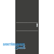 SOLIDO Donau Schiebet�re CPL Studio Ebony, 2 Lisenen, 820x2070 mm