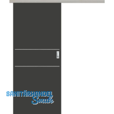 SOLIDO Donau Schiebet�re Set CPL Studio Ebony, 2 Lisenen, 1020x2070