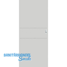 SOLIDO Donau Schiebet�re CPL Studio Silver-Grey, 2 Lisenen, 720x2070 mm