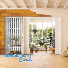 ECLISSE UNICO Schiebetüreinbaukasten Massivwand 2-flg. für Ziegel 120, 2300/2000 ECLISSE UNICO Schiebetüreinbaukasten Massivwand 2-flg. für Ziegel 120, 2300/2000