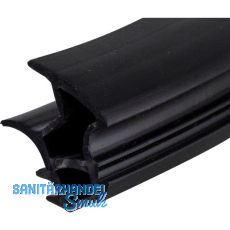 DOMOFERM Zargendichtung C560 FH schwarz, EI30, 6,00 m