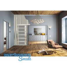 ECLISSE UNICO LUCE Schiebet�reinbaukasten Trockenbau 2-flg. Breite 150,2000/2000