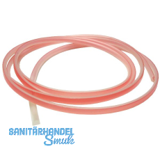 ECLISSE Hohlkammer-Profil f�r Stirnseite Glas weicher Anschlag, L�nge 2300 mm