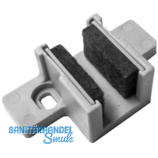 ECLISSE Bodenf�hrung f�r Ganzglasschiebet�r 8-10 mm, ger�uscharm