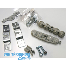 ECLISSE Garnitur Laufrollen inkl. Zubehör für UNICO bis 150 kg ECLISSE Garnitur Laufrollen inkl. Zubehör für UNICO bis 150 kg