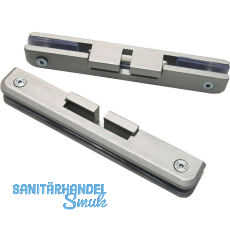 ECLISSE Aluminiumhalter UNICO für Glasschiebetüren bis 80 kg ECLISSE Aluminiumhalter UNICO für Glasschiebetüren bis 80 kg