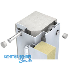 DOMOFERM Stahleckzarge Profil 24 D ohne Bodeneinstand, 1200x2000 mm LI DOMOFERM Stahleckzarge Profil 24 D ohne Bodeneinstand, 1200x2000 mm LI