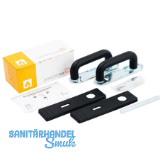 DOMOFERM PZ FH Drückergarnitur, Kunststoff schwarz DOMOFERM PZ FH Drückergarnitur, Kunststoff schwarz