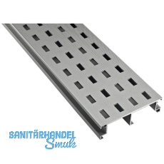 K&R Drainageprofil / Bel�ftungsprofil, silber eloxiert 100x26x3000mm