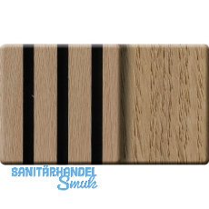 Kosche Akustikpaneel Muster Eiche Natur roh / schwarz Kosche Akustikpaneel Muster Eiche Natur roh / schwarz