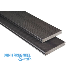 KOVALEX WPC Terrassendiele Vollprofil graubraun unbehandelt, 20x145x5000mm KOVALEX WPC Terrassendiele Vollprofil graubraun unbehandelt, 20x145x5000mm