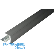 KOVALEX Alu-Seitenabschluss anthrazit KOVALEX Alu-Seitenabschluss anthrazit