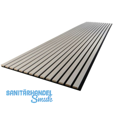 KOSCHE Akustikpaneel Eiche wei� Verona / schwarz