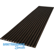 KOSCHE Akustikpaneel Nussbaum Milano / schwarz