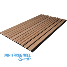 KOSCHE Akustikpaneel 3D Regular Eiche Amalfi / schwarz