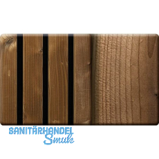 Kosche Akustikpaneel Muster Hydro Thermofichte gehobelt