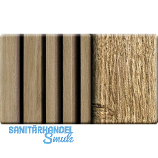 Kosche Akustikpaneel Muster 3D Amalfi / schwarz