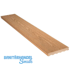 SILVADEC Terrassendiele Elegance struktur Colorado braun, 23x138x4000mm