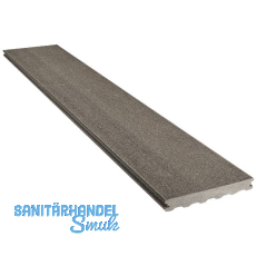 SILVADEC Terrassendiele Elegance glatt Anthrazit, 23x180x4000mm SILVADEC Terrassendiele Elegance glatt Anthrazit, 23x180x4000mm