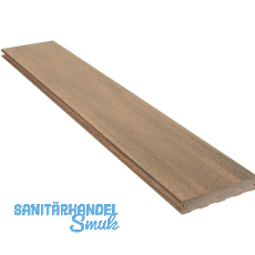 SILVADEC Terrassendiele Emotion glatt Äquator braun, 23x138x4000mm SILVADEC Terrassendiele Emotion glatt Äquator braun, 23x138x4000mm