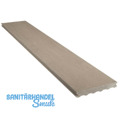 SILVADEC Terrassendiele Elegance glatt Hellgrau, 23x138x6000mm SILVADEC Terrassendiele Elegance glatt Hellgrau, 23x138x6000mm