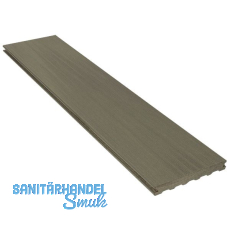 SILVADEC Terrassendiele Atmosphere gebürstet Cayenne Grau, 23x138x4000mm SILVADEC Terrassendiele Atmosphere gebürstet Cayenne Grau, 23x138x4000mm