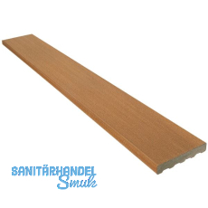 SILVADEC Universalprofil Lima Braun, 23x138x4000mm