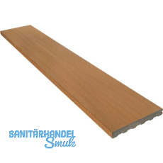 SILVADEC Universalprofil Lima Braun, 23x180x4000mm