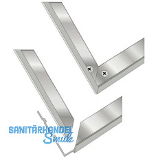 Alu Winkelrahmen zu B�rstenprofilmatte 800x500