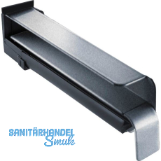 Seitenabschluss BF2506 mit Dichtteil f�r Putz Alu blank 320 mm