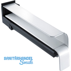 Seitenabschluss BF2506 mit Dichtteil f�r Putz Alu wei� lackiert 150 mm