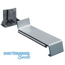 Verbinder Standard 25 mit Dichtteil Alu natur eloxiert gerader Sto� 340 mm