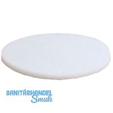 Polierpad wei� super D=400 mm