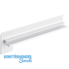 Seitenabschl�sse FB 40 Sichtbeton Alu wei� lackiert 280 mm