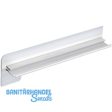 Seitenabschl�sse FB 25 Sichtbeton Alu blank 195 mm