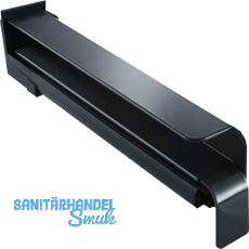 Seitenabschluss BF2506 mit Dichtteil f�r Putz Alu anthrazit lackiert 300 mm