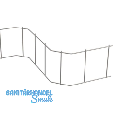 EXTE Abstandhalter Stahl S - Schlange, Höhe 200 mm EXTE Abstandhalter Stahl S - Schlange, Höhe 200 mm