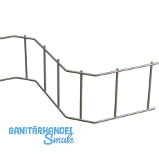 EXTE Abstandhalter Stahl S - DBV Schlange, Höhe 240 mm EXTE Abstandhalter Stahl S - DBV Schlange, Höhe 240 mm