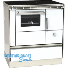 LOHBERGER Festbrennstoffherd Rega 75 Weiß LOHBERGER Festbrennstoffherd Rega 75 Weiß