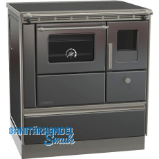 LOHBERGER Festbrennstoffherd Rega 75 Edelstahl LOHBERGER Festbrennstoffherd Rega 75 Edelstahl