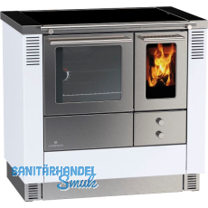 LOHBERGER Festbrennstoffherd LC 75 B Edition, Weiß LOHBERGER Festbrennstoffherd LC 75 B Edition, Weiß