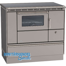 LOHBERGER Festbrennstoffherd Rega 90, Edelstahl LOHBERGER Festbrennstoffherd Rega 90, Edelstahl