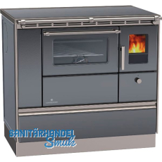 LOHBERGER Festbrennstoffherd Rega 90, Anthrazit-metallic LOHBERGER Festbrennstoffherd Rega 90, Anthrazit-metallic