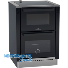 LOHBERGER Festbrennstoffherd Style 60, Weiß LOHBERGER Festbrennstoffherd Style 60, Weiß