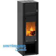 LOHBERGER Festbrennstoffherd Bake Me, Schwarz matt LOHBERGER Festbrennstoffherd Bake Me, Schwarz matt