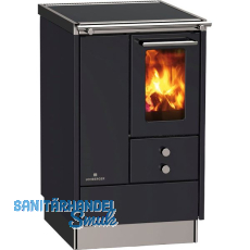 LOHBERGER Festbrennstoffherd LM 50 Edition inkl. Stahlkochfeld, Schwarz LOHBERGER Festbrennstoffherd LM 50 Edition inkl. Stahlkochfeld, Schwarz